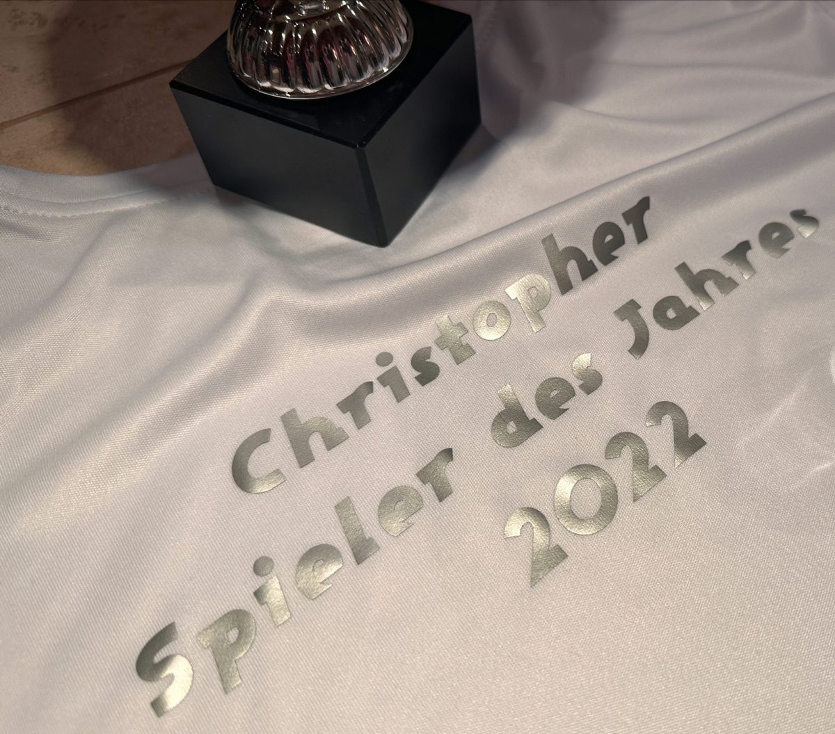 Als Spieler des Jahres 2022 wurde Christopher Pfohe gewählt